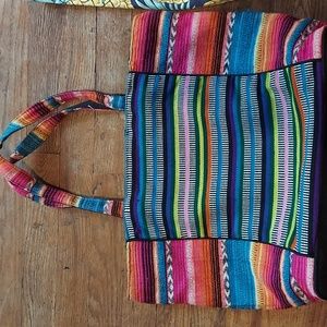 Striped Bag Multicolor